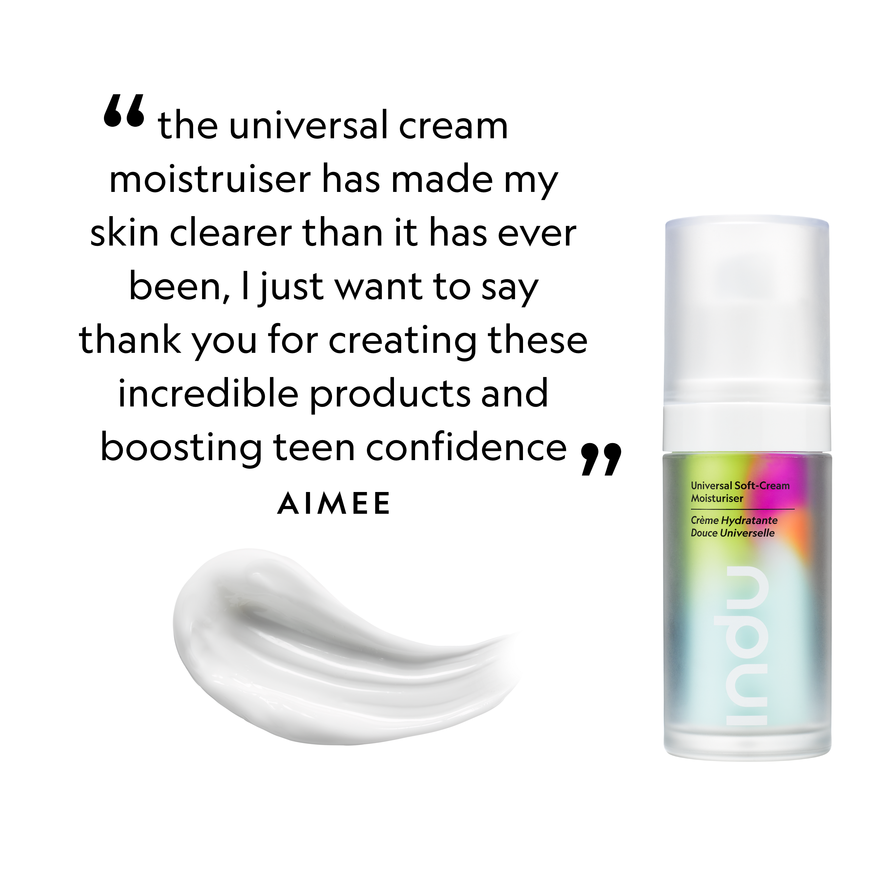 Universal Soft-Cream Moisturiser Skincare quote