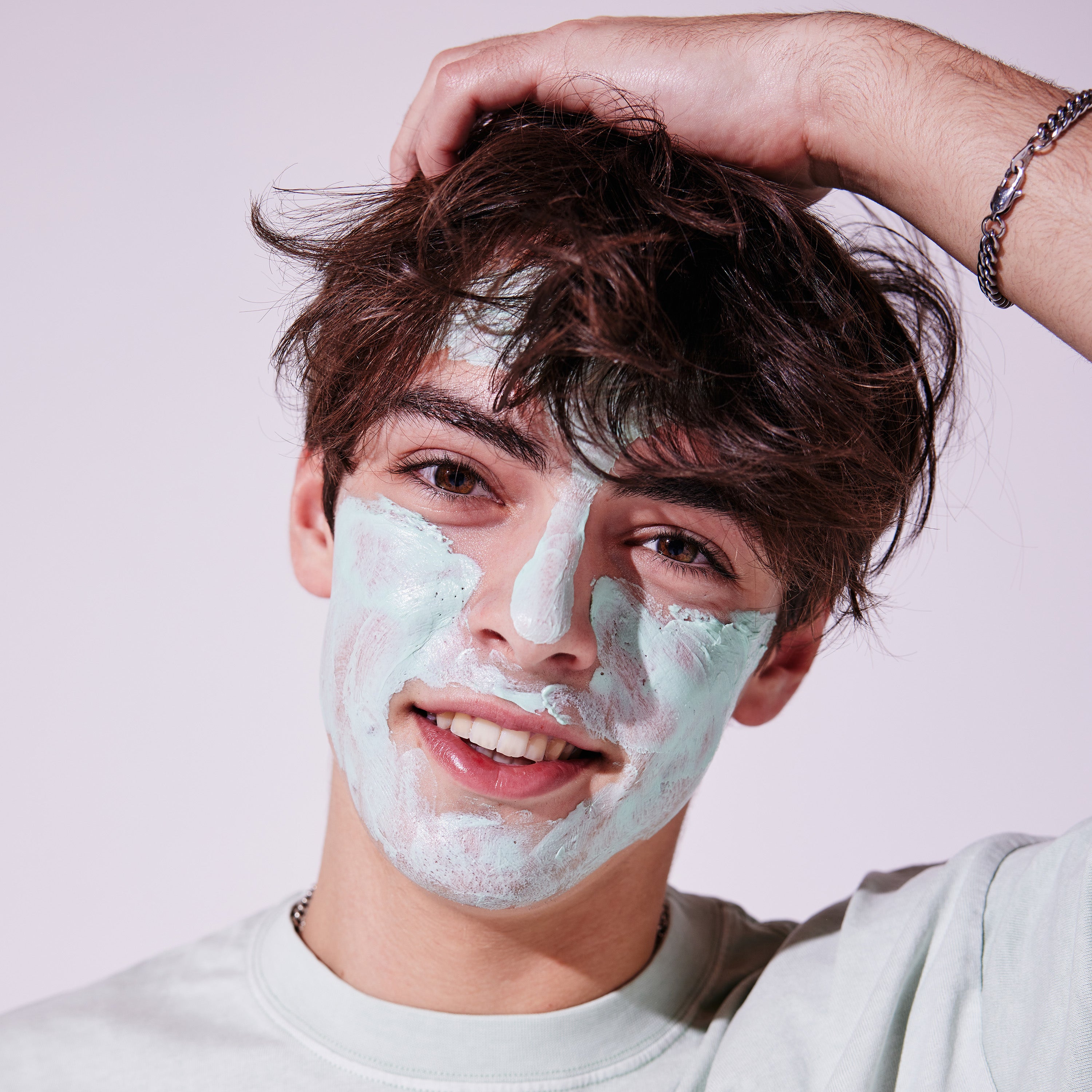 Clear Skin Fix Mask Skincare Boy Model 2