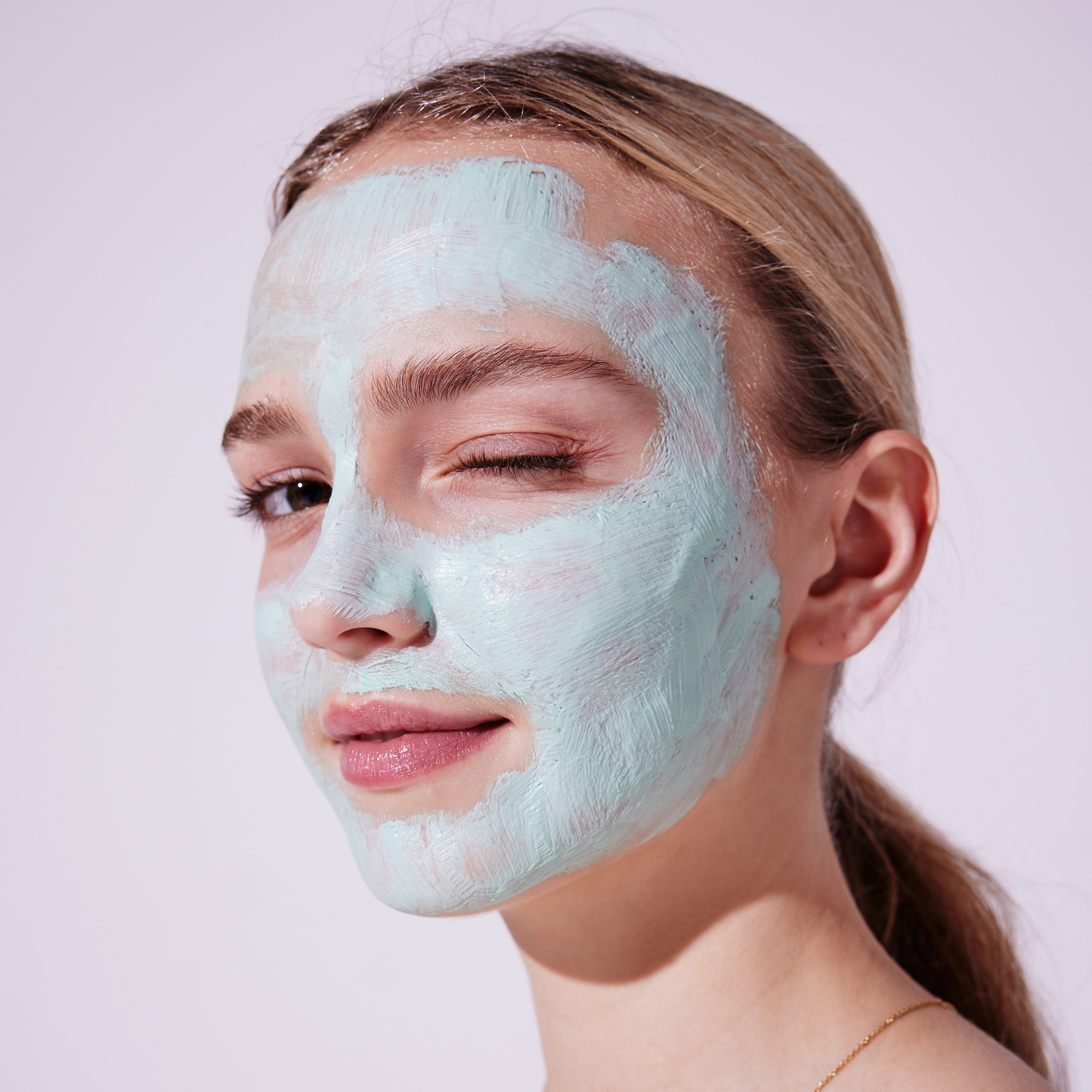 Clear Skin Fix Mask Skincare Girl Model 2