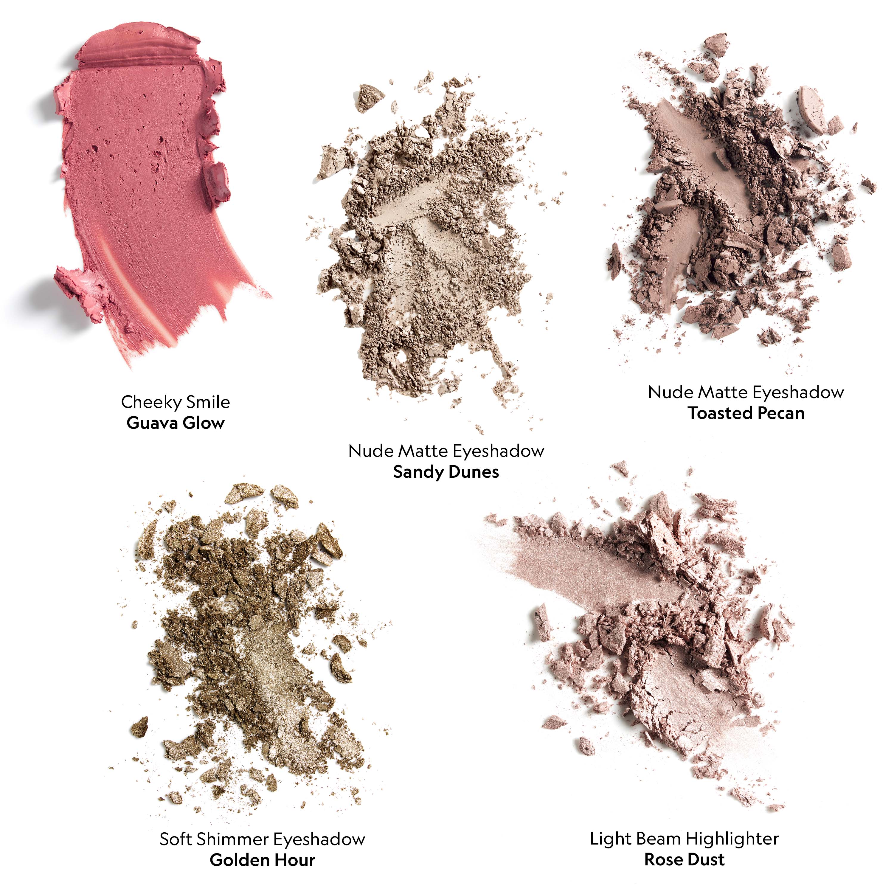 Everyday Natural Palette Edit Makeup formulas