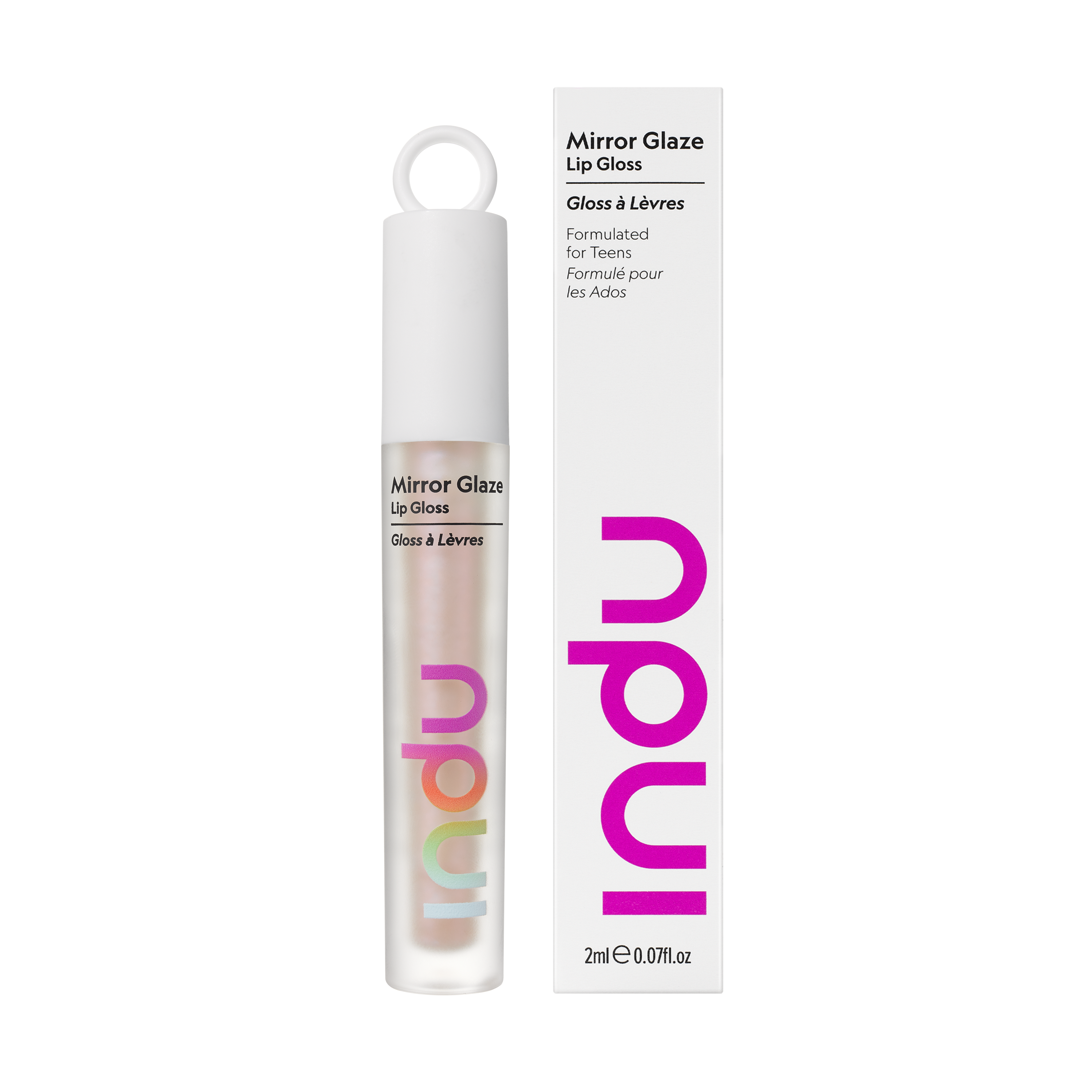 Mirror Glaze Lip Gloss - Lilac Aura Makeup packaging