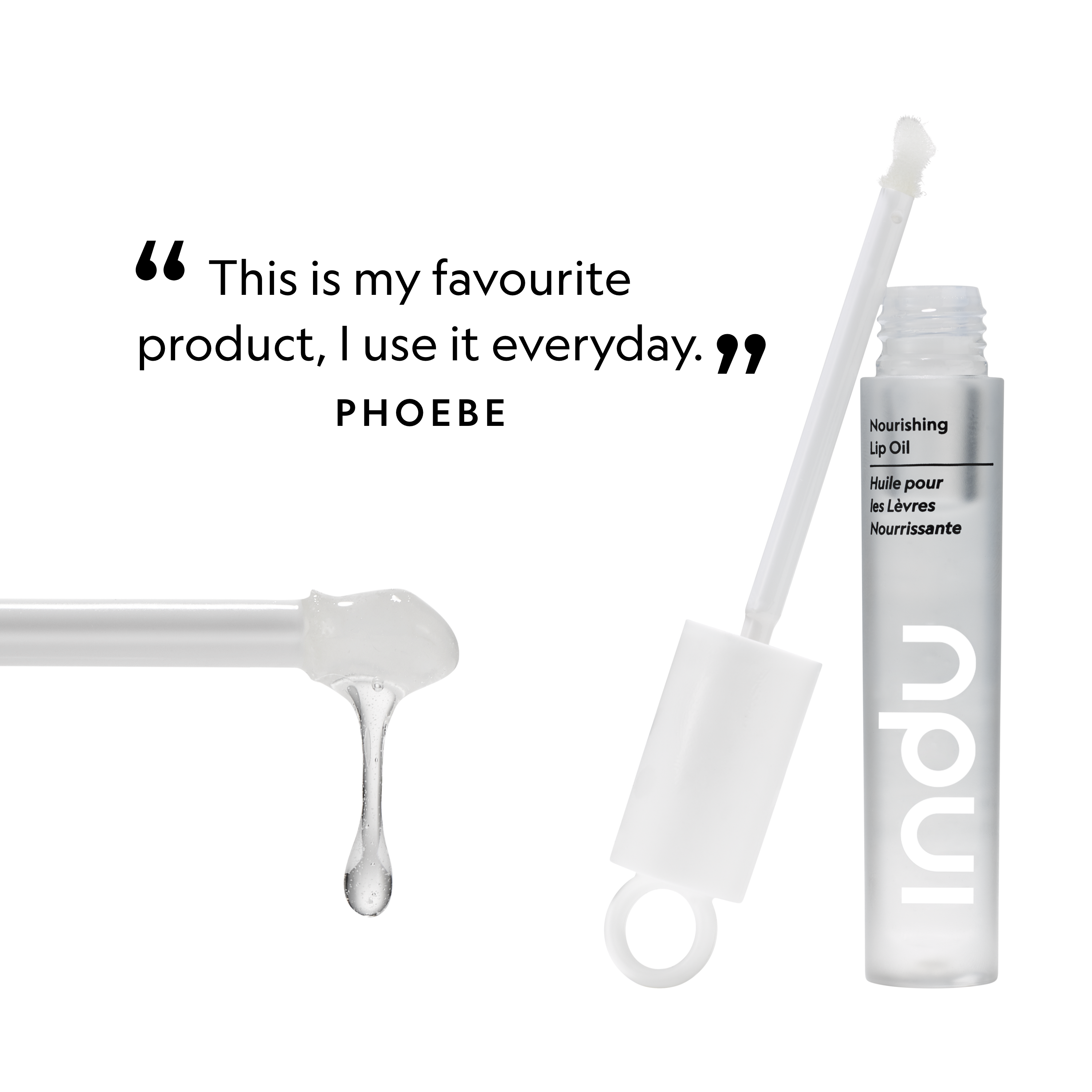 Nourishing Lip Oil Colourless quote