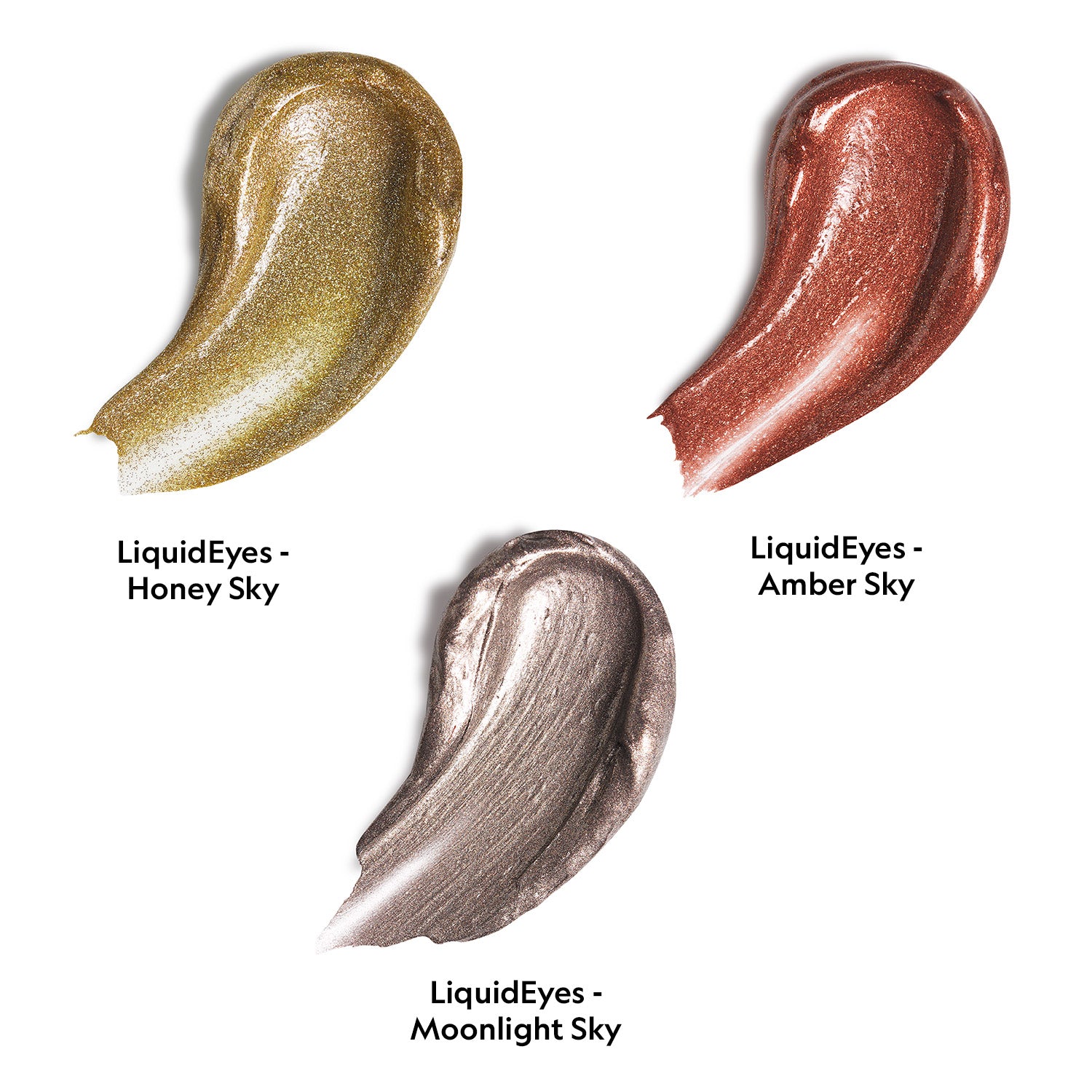 LiquidEyes Metallic Skies Shadow-liner Set Makeup formula