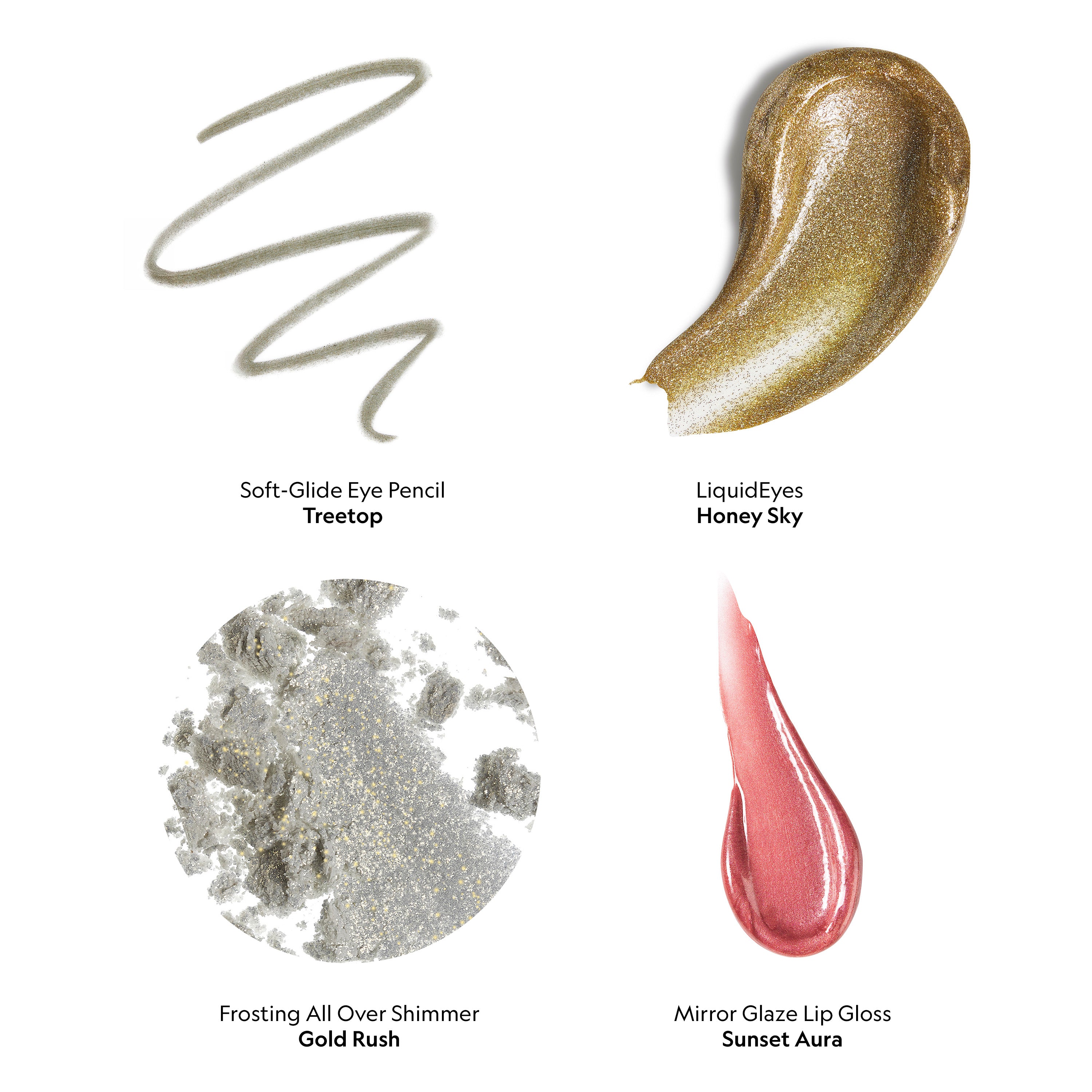Khaki Glam Set Makeup formula