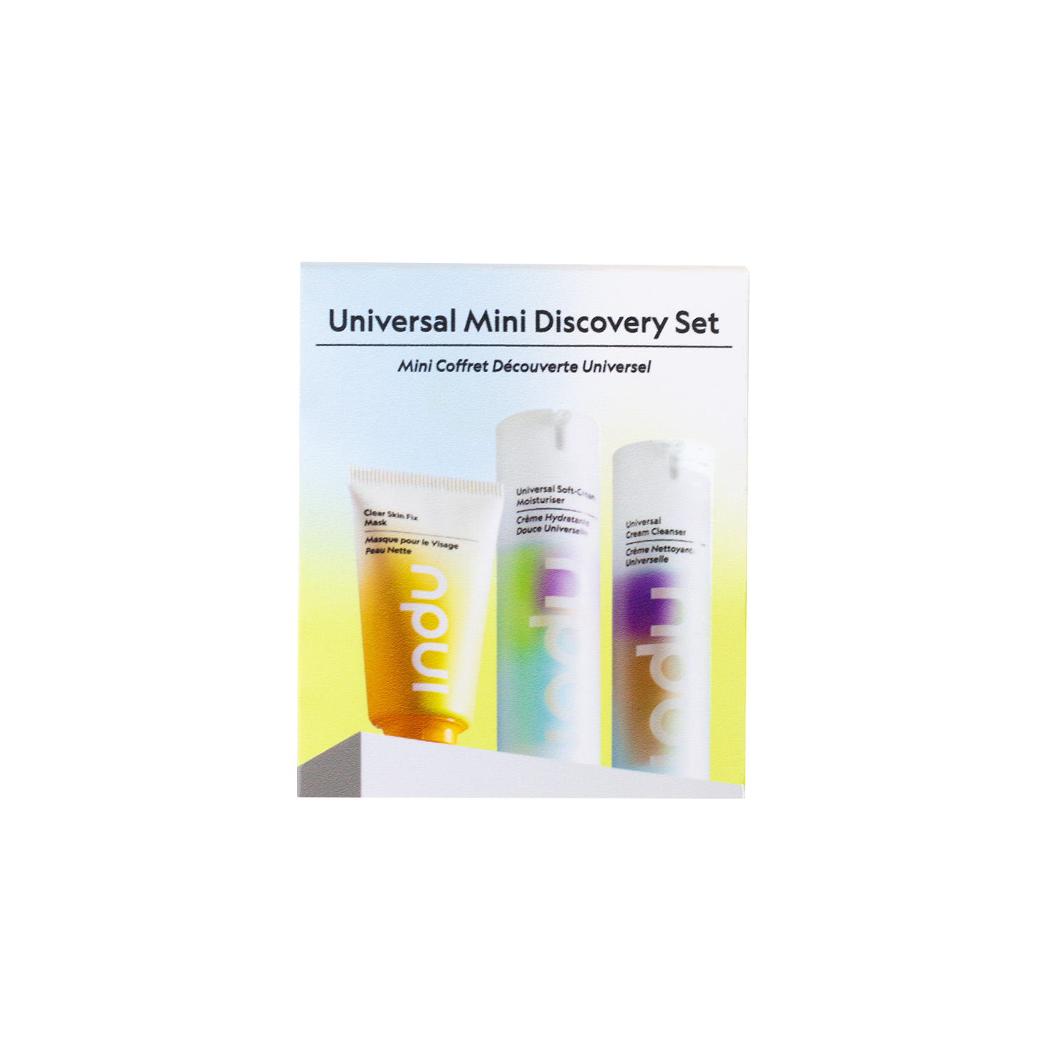 Universal Mini Discovery Set Skincare packaging