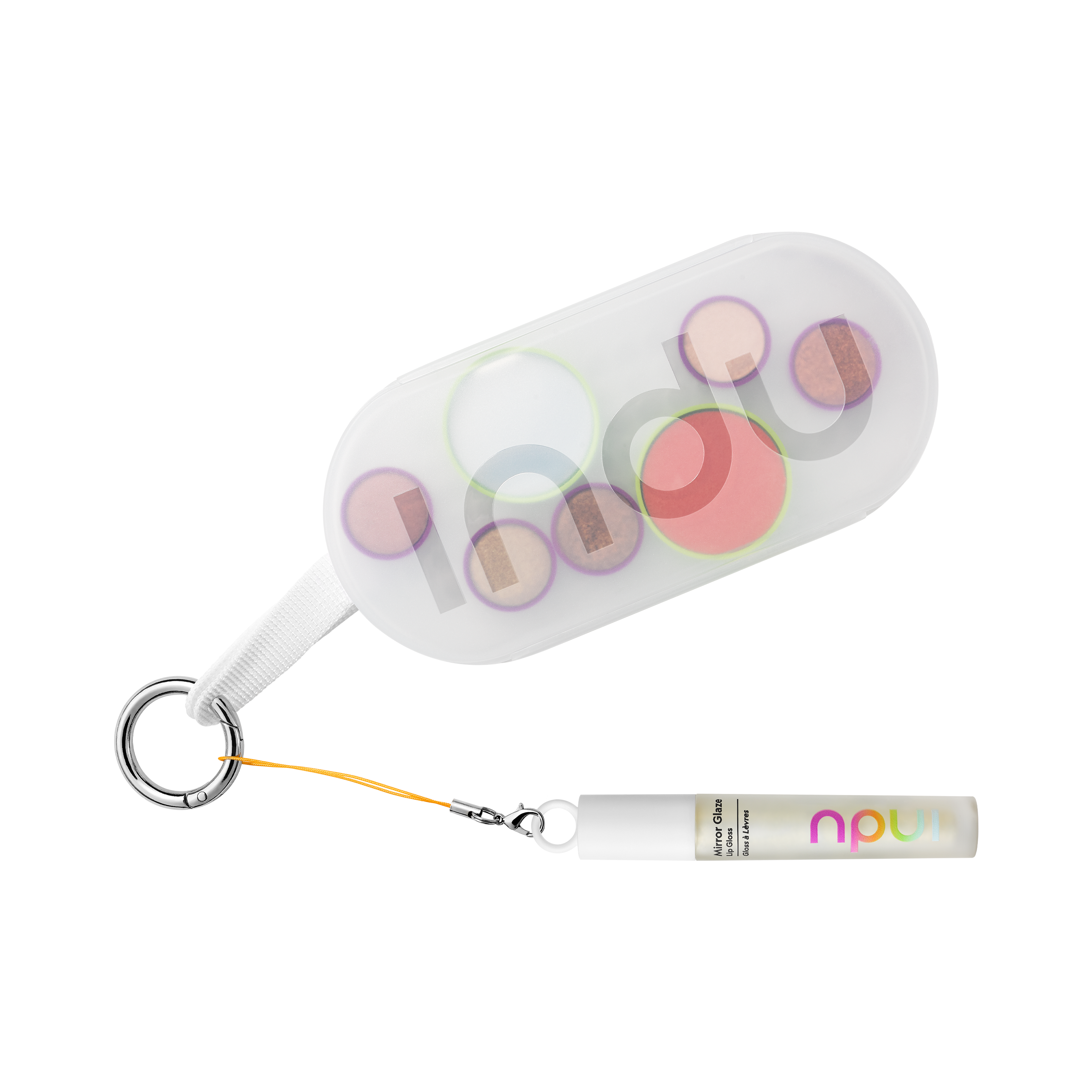 Mirror Glaze Lip Gloss - Aura Makeup with palette