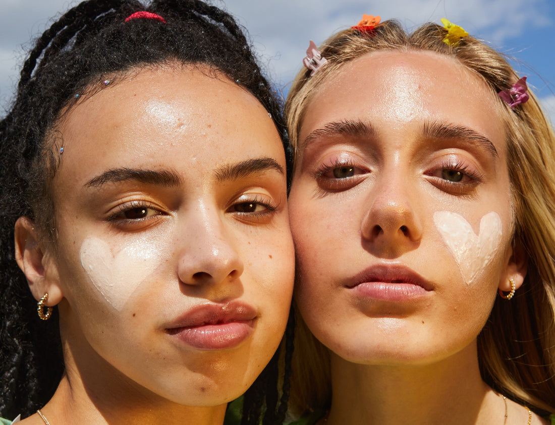 What is sun-damaged skin?